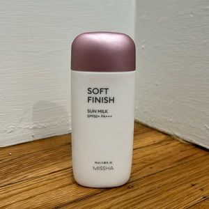 Missha Soft Finish Sun Milk